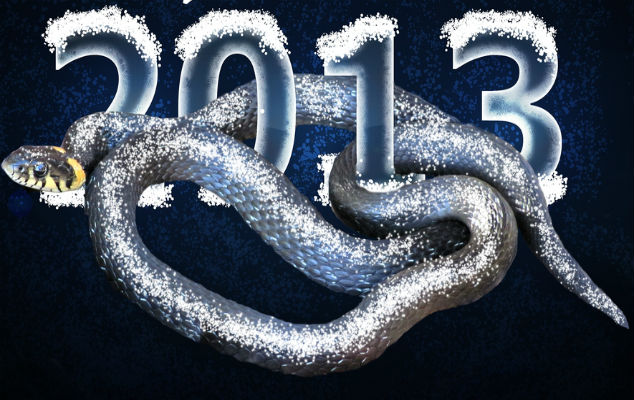2013 год станет триумфом грациозной и ловкой Черной Водяной Змеи.  Одним она уже припасла щедрые дары, другим...
