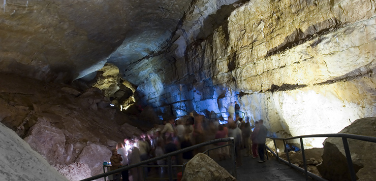 Азербайджан: Новоафонская пещера